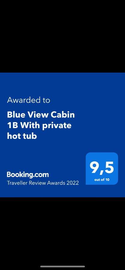 Blue View Cabin 1B With Private Hot Tub Reykholt  Exterior photo