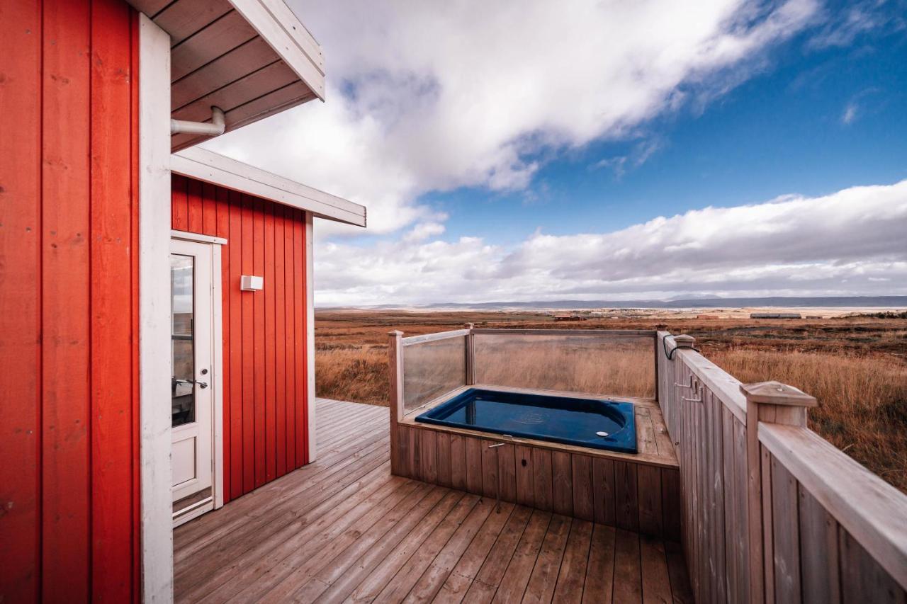 Blue View Cabin 1B With Private Hot Tub Reykholt  Exterior photo
